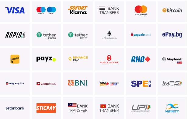 Payment Methods at Ice Casino
